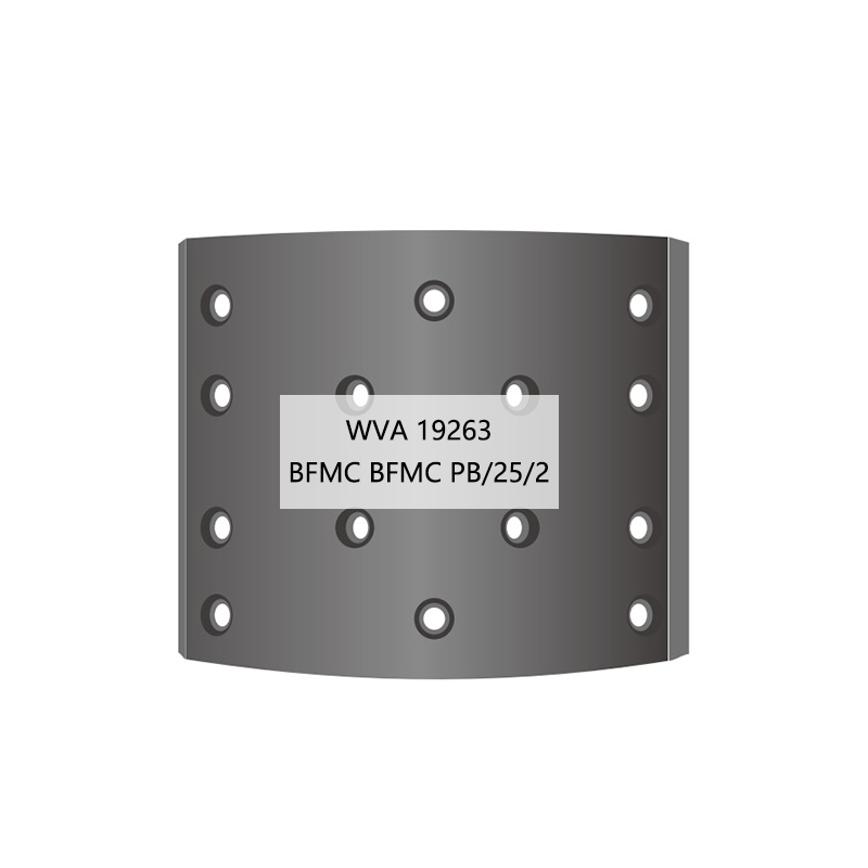 Ceramic brake lining WVA 19263;BFMC PB/25/2